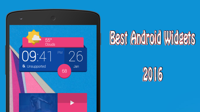 best android widgets 2016