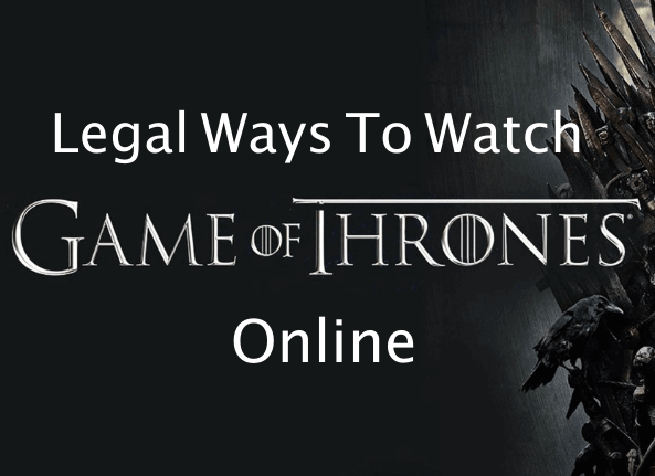 legal ways to watch game of thrones online